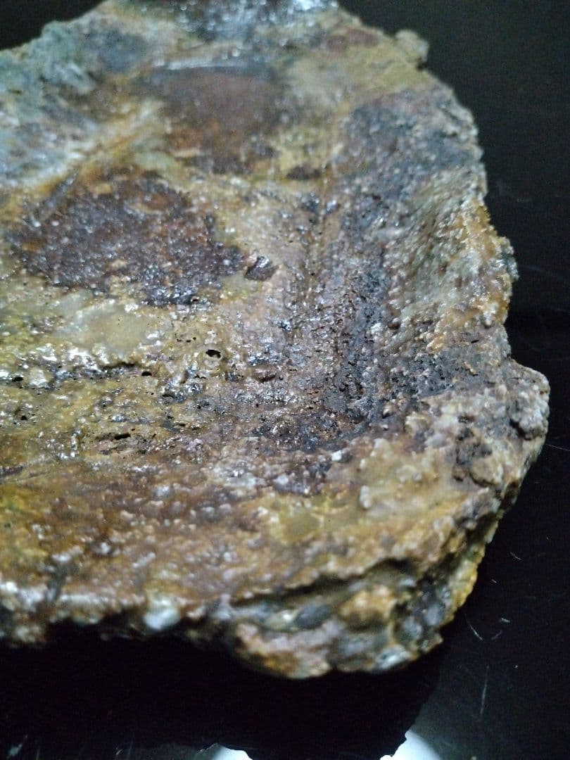 【備前焼 窯変長皿】伝統工芸士 森本 桂／送料込み！