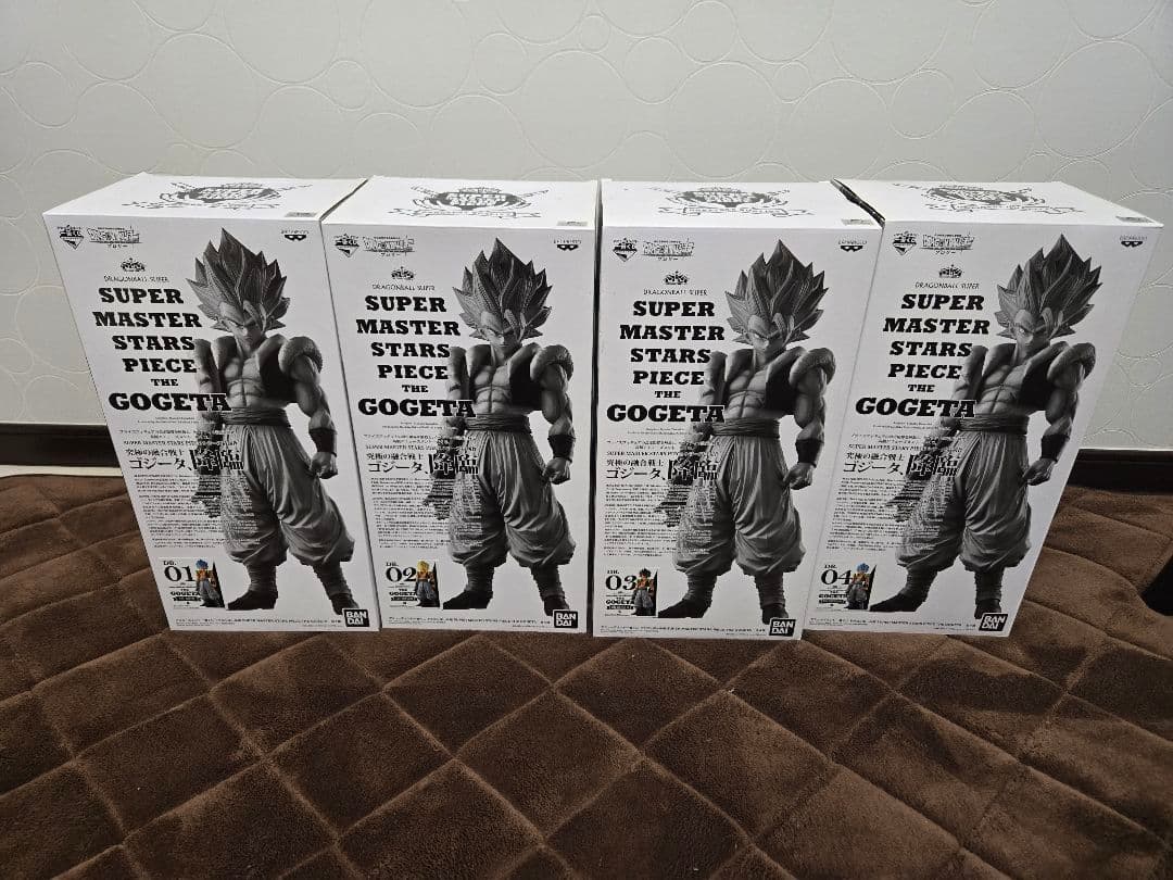 ドラゴンボール SMSP 一番くじ　ゴジータ 4体セット　A賞　B賞　C賞　D賞
