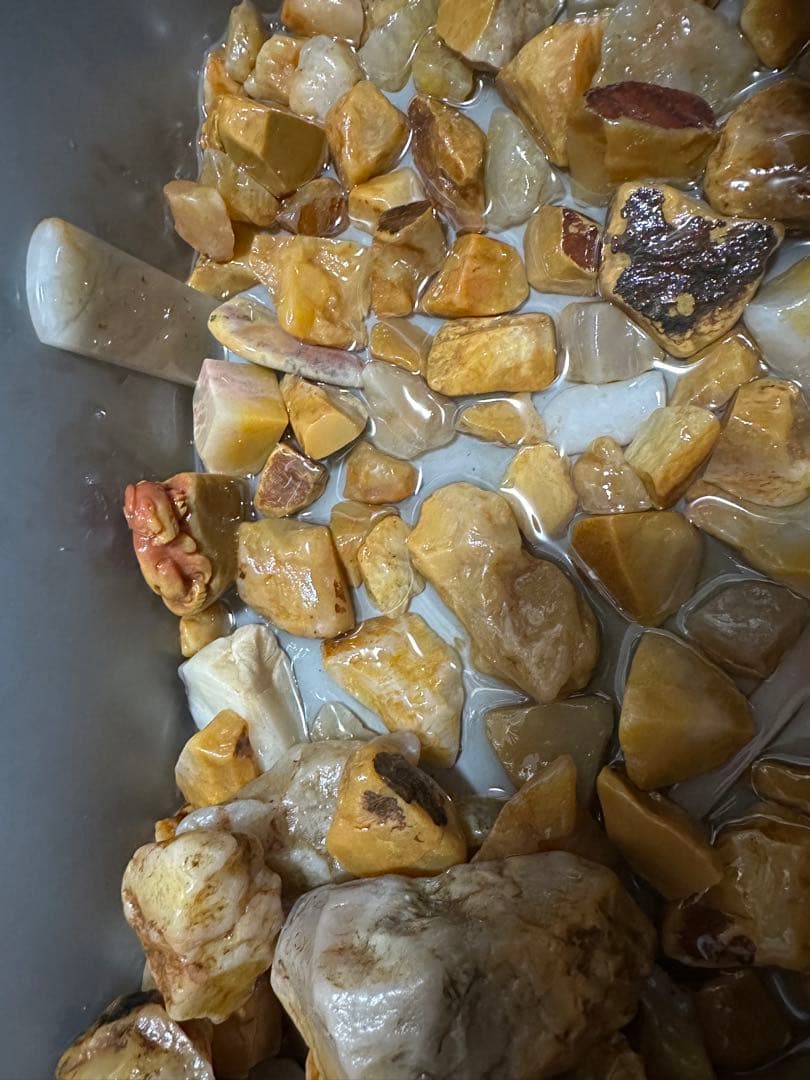 200個　田黄石皮付原石　篆刻　印材　印石　彫刻落款　遊印書道