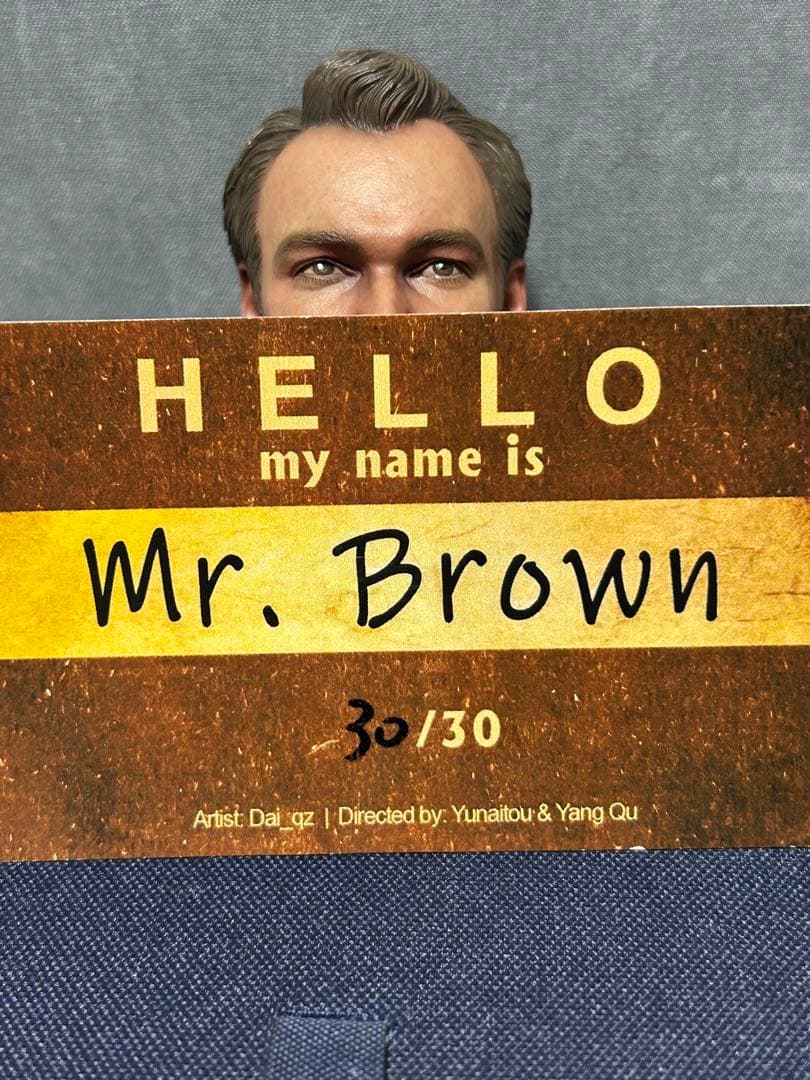 1/6 レザボア・ドッグス　クエンティン　Mr.Brown カスタムフルセット