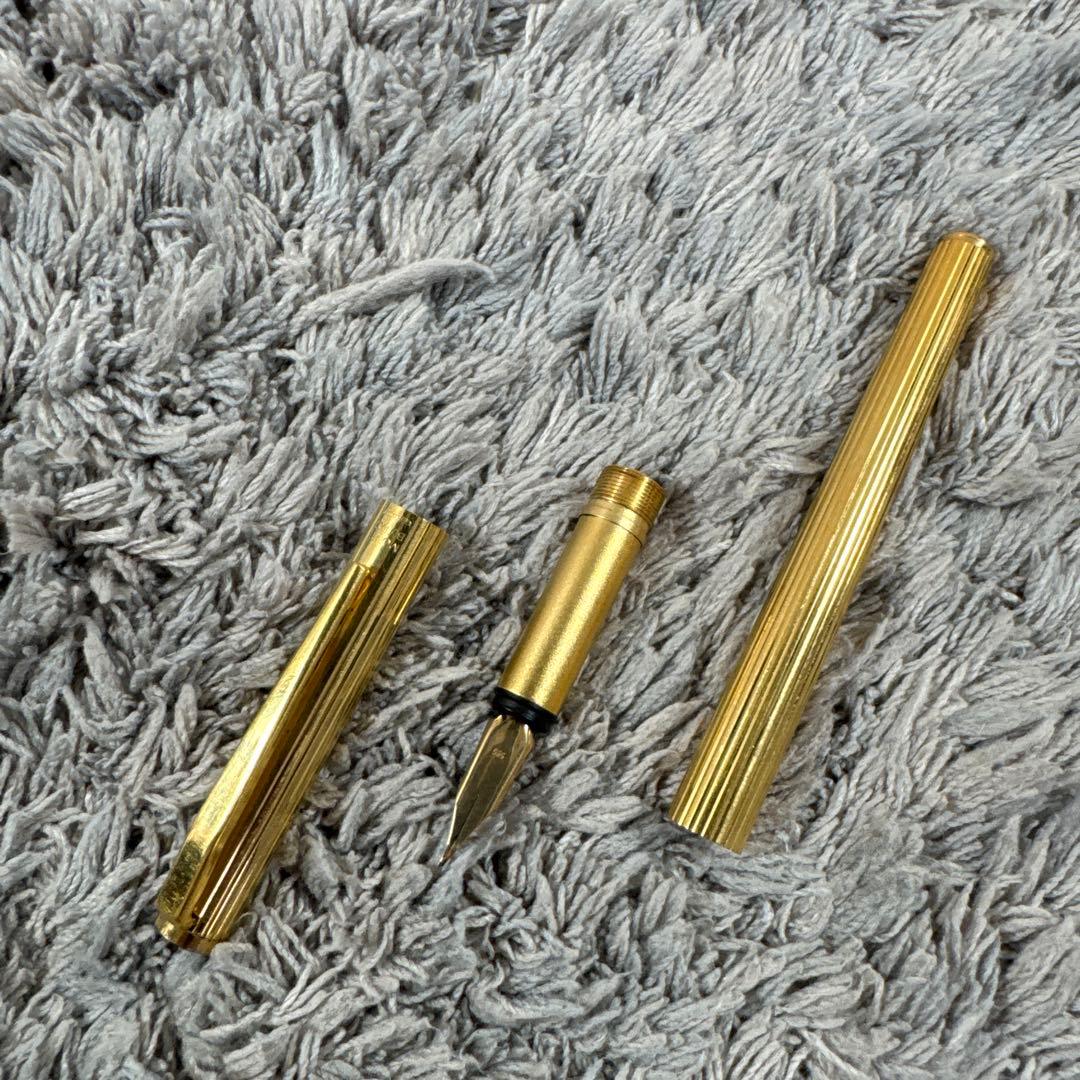 MONT BLANC モンブラン 万年筆 585 ゴールドカラー GERMANY
