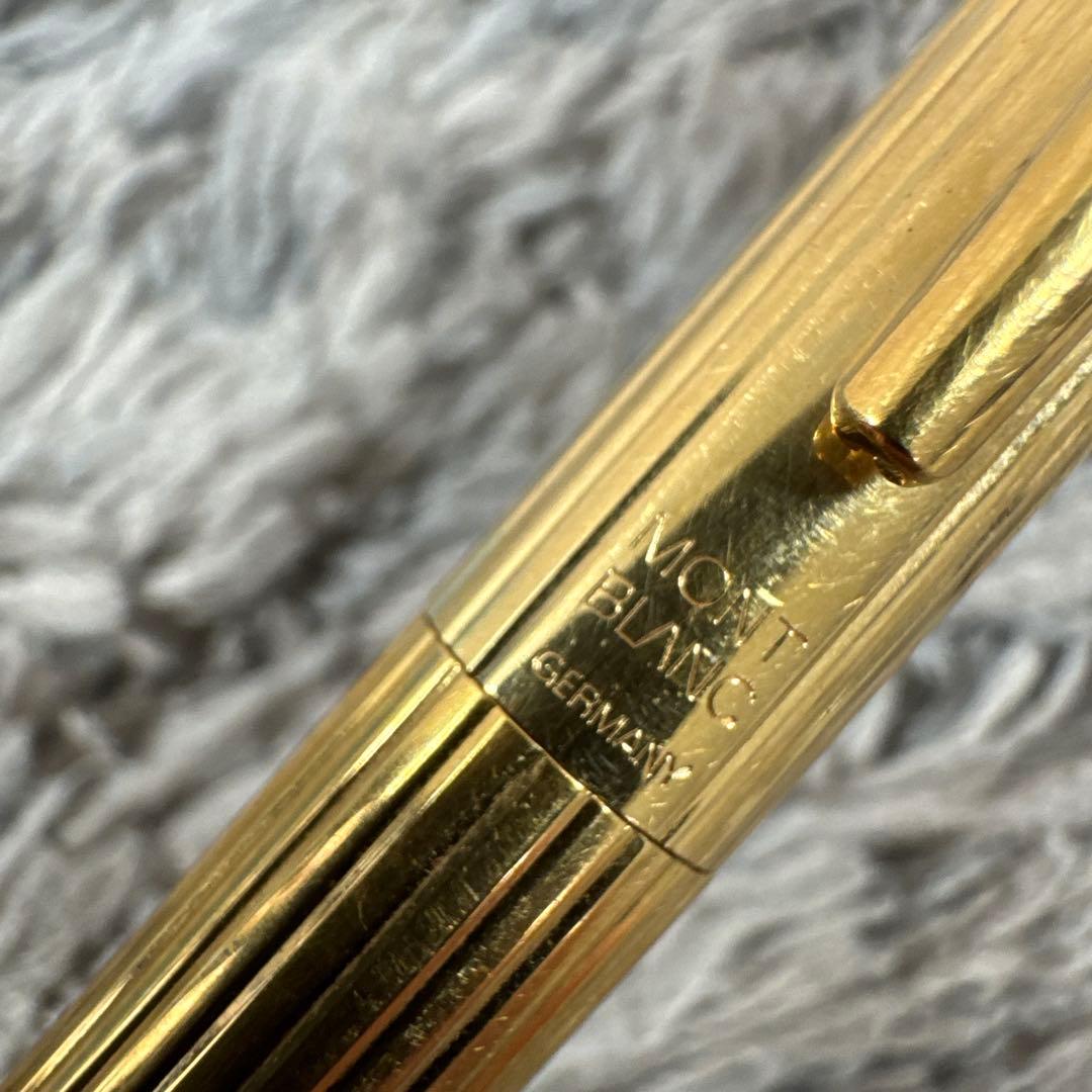 MONT BLANC モンブラン 万年筆 585 ゴールドカラー GERMANY
