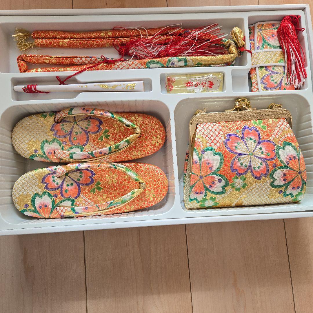 七五三　着物　7歳 七歳　アンティーク　古典　女の子