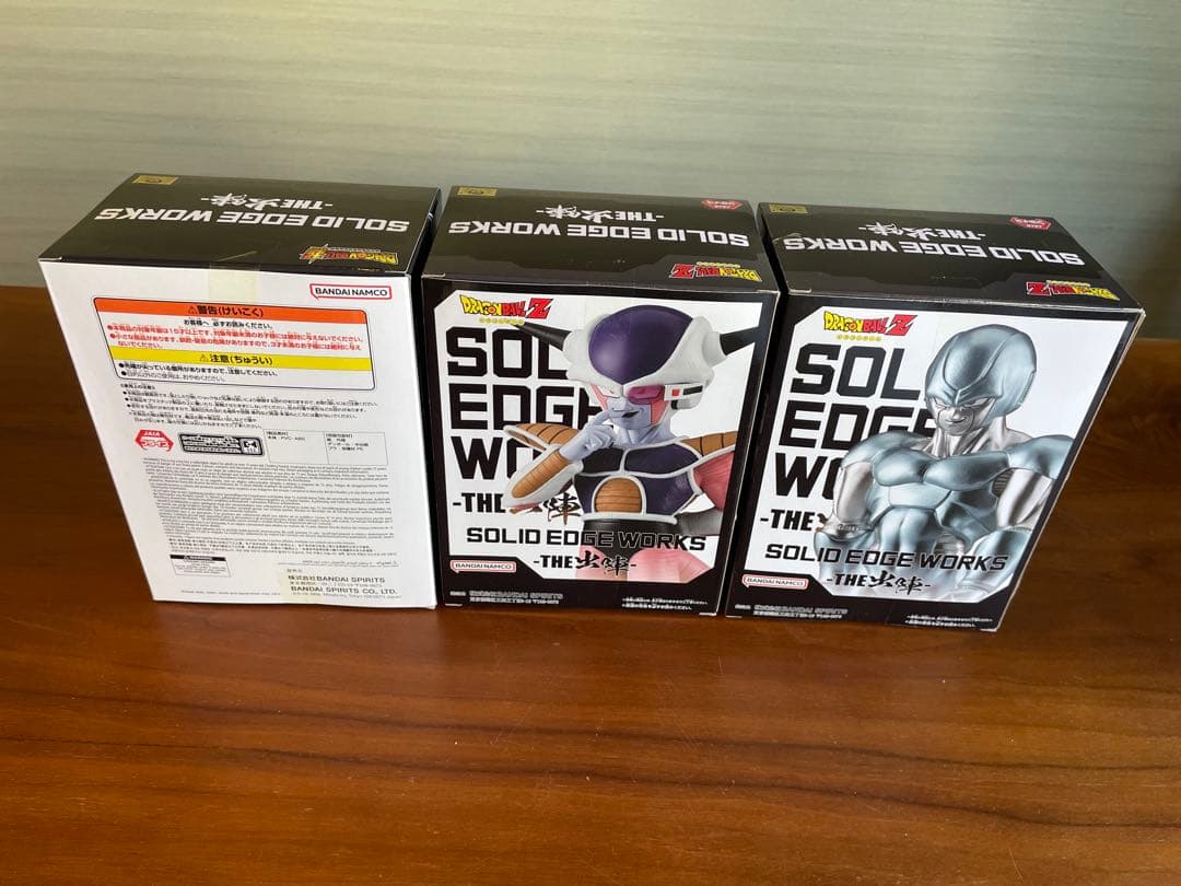 SOLID EDGE WORKS ドラゴンボール　出陣　ギニュー特戦隊　１２体