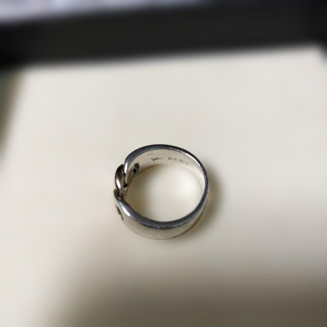 starJewelry k14 SILVER コンビデザインリング #7