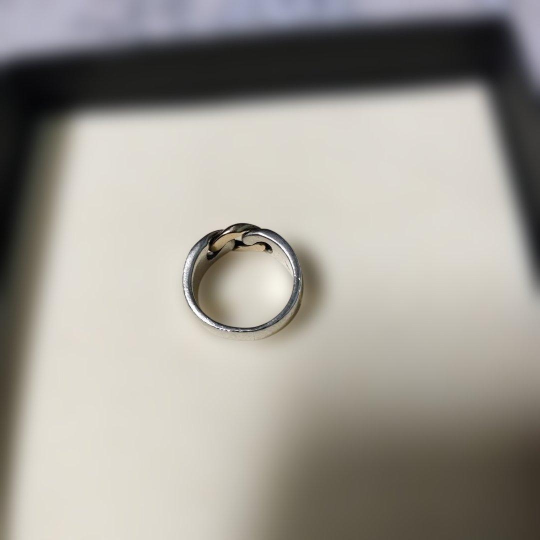 starJewelry k14 SILVER コンビデザインリング #7