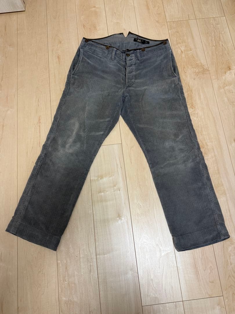 RRL グレー コーデュロイ ワークパンツ サイズ31
