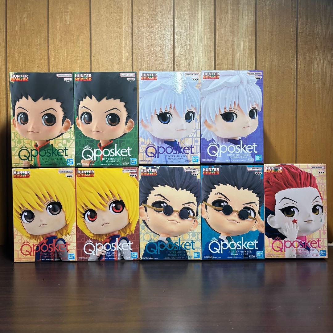 ハンターハンター　幽遊白書Qposket フィギュア 12体セット