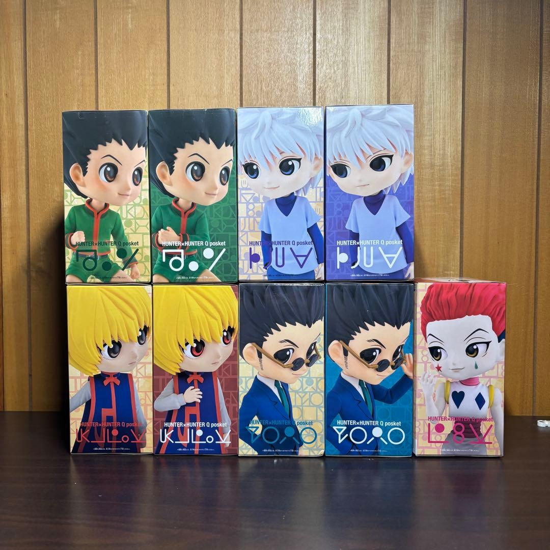 ハンターハンター　幽遊白書Qposket フィギュア 12体セット