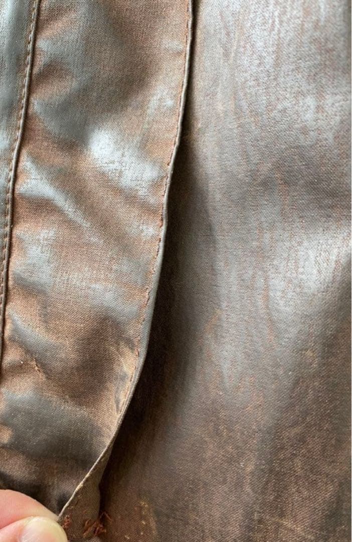 【希少色】80s Barbourノーザンブリア ラスティック 2クラウン YKK