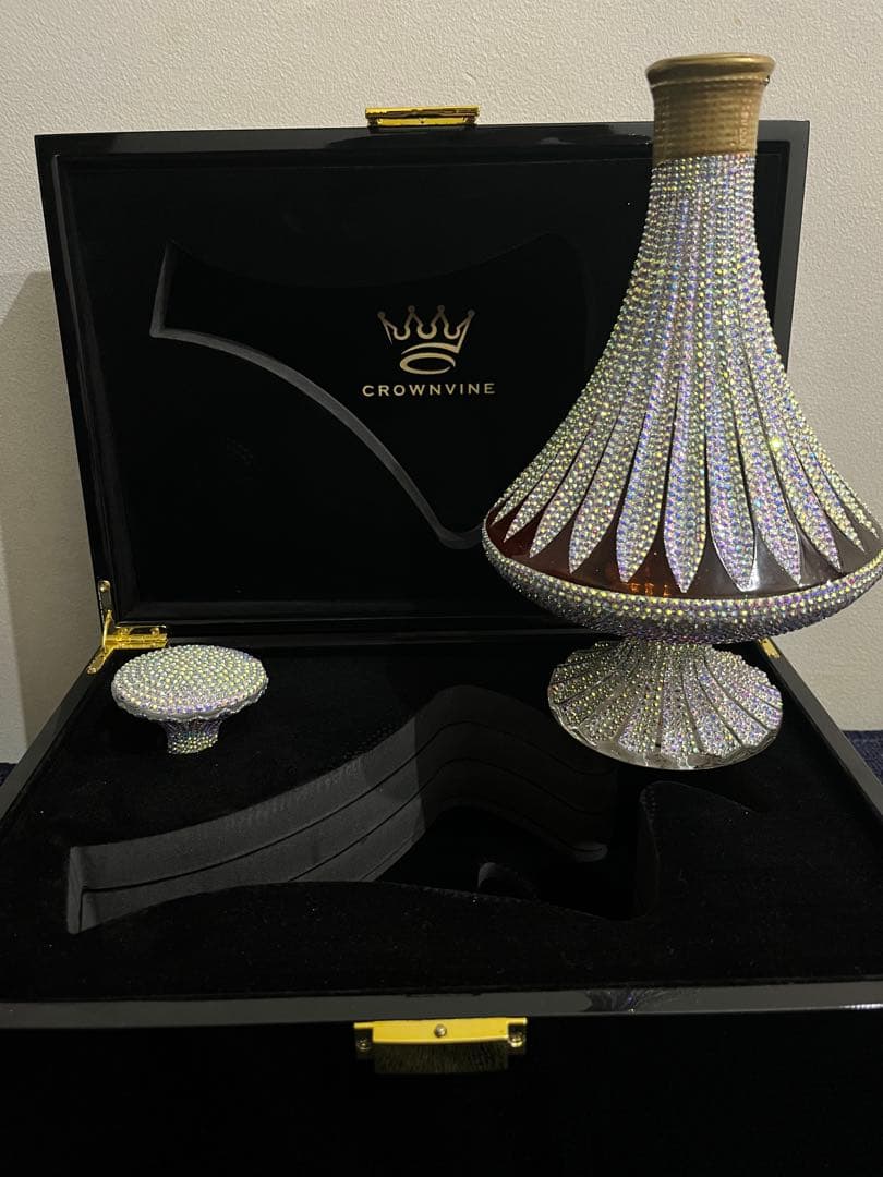 K9 クリスタルデキャンタ トラディション スタイル ブランデー　シルバー