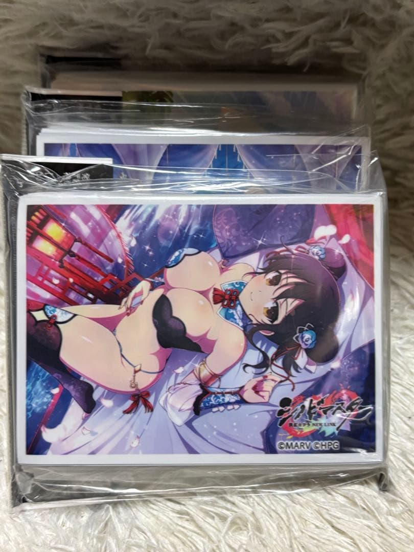 【新品　未開封】閃乱カグラ　スリーブ　9個セット　シノビマスター　NEW