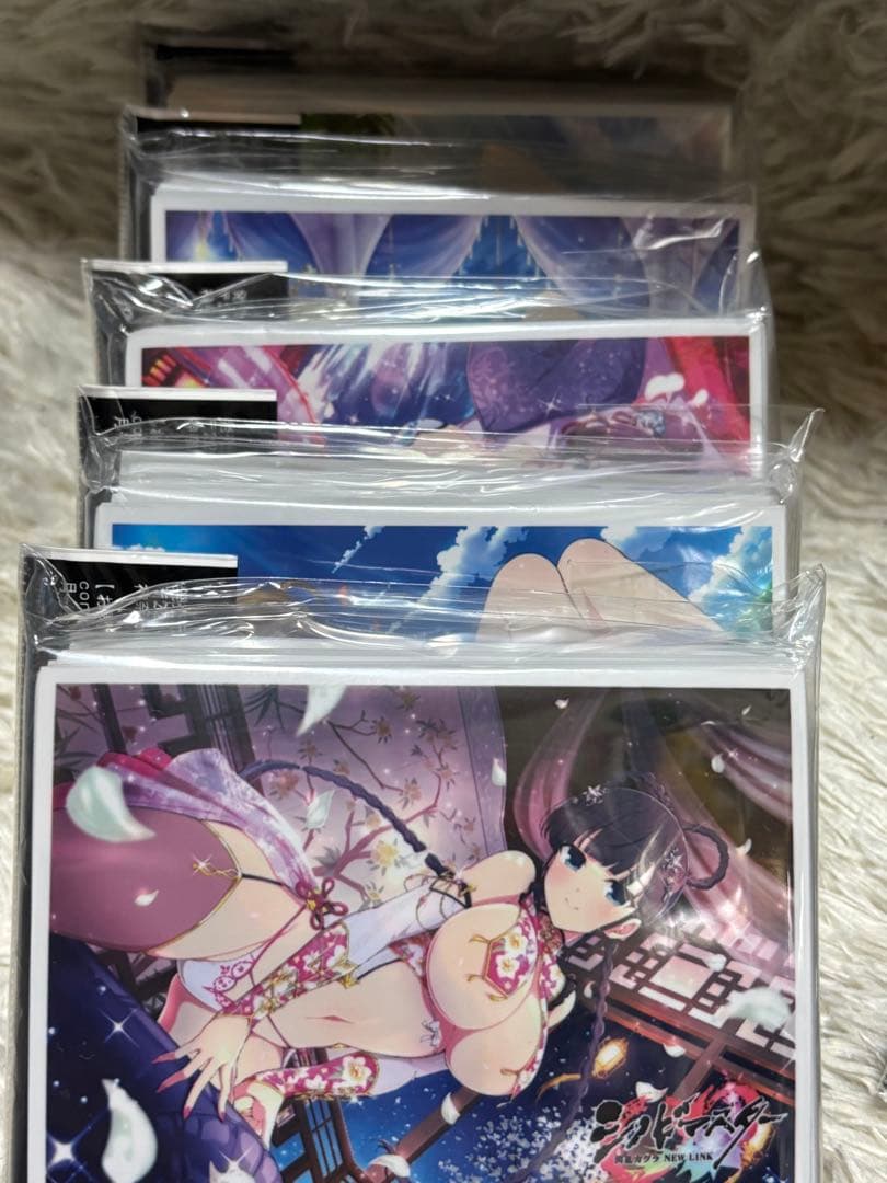【新品　未開封】閃乱カグラ　スリーブ　9個セット　シノビマスター　NEW