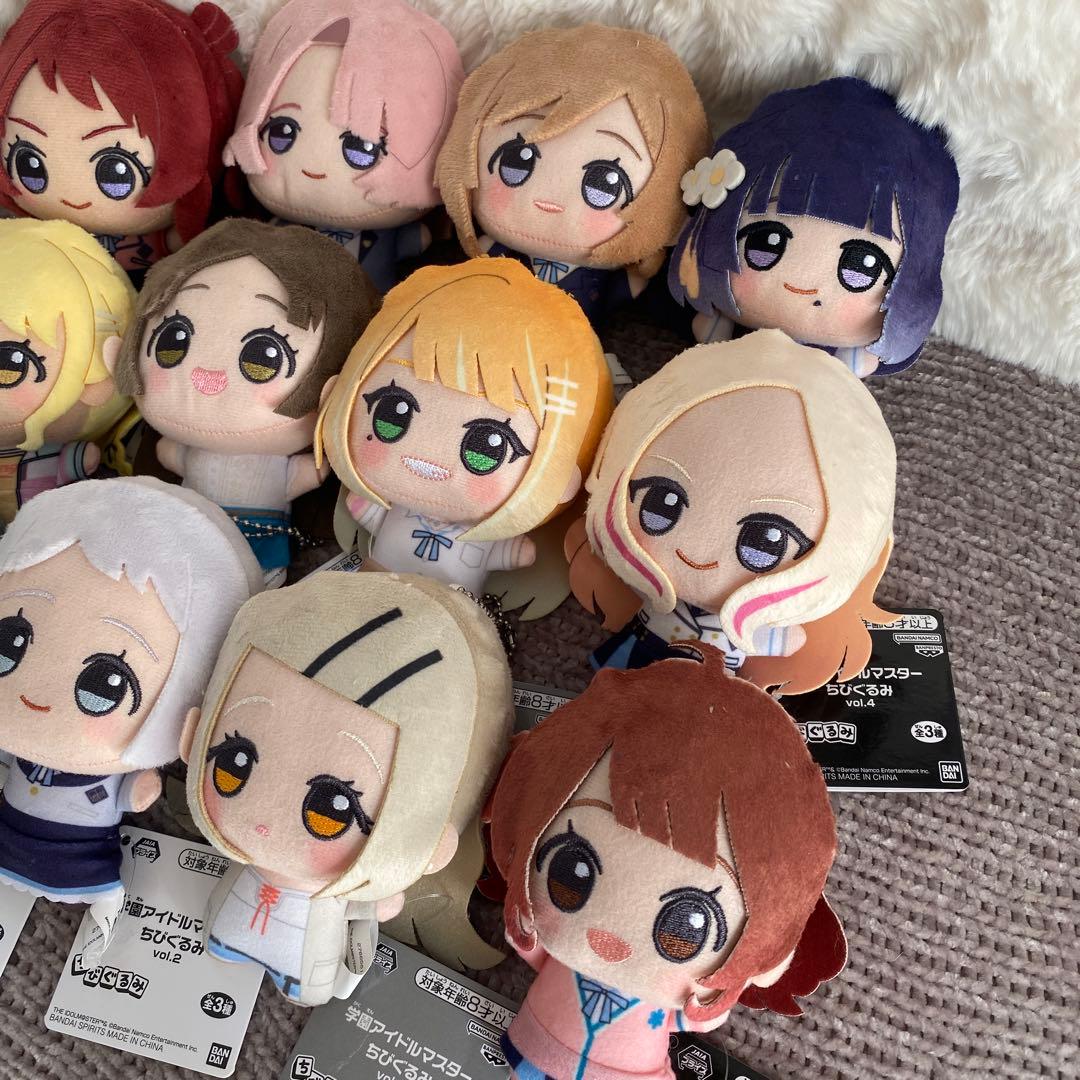 学園アイドルマスターちびぐるみ　全種類セット