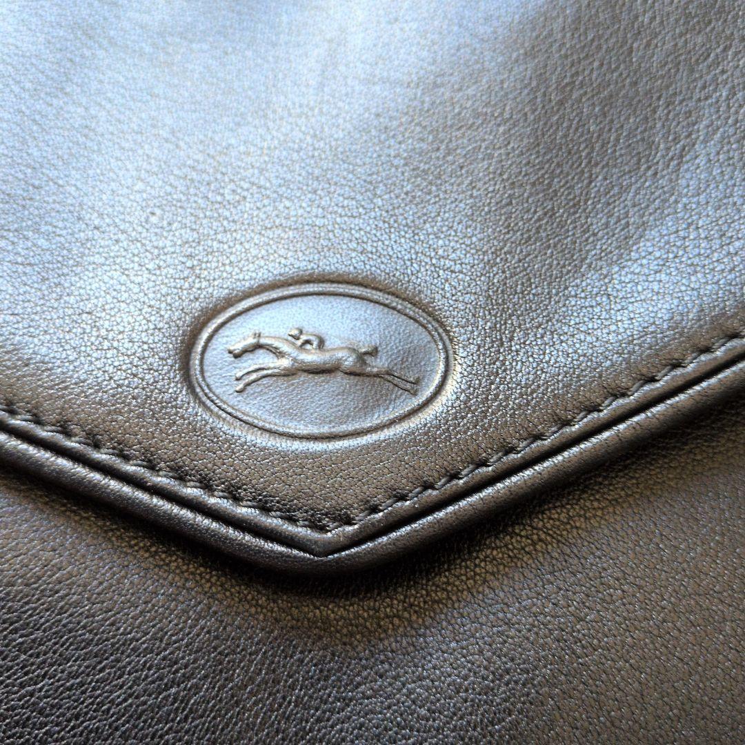 LONGCHAMP 黒 ショルダーバッグ