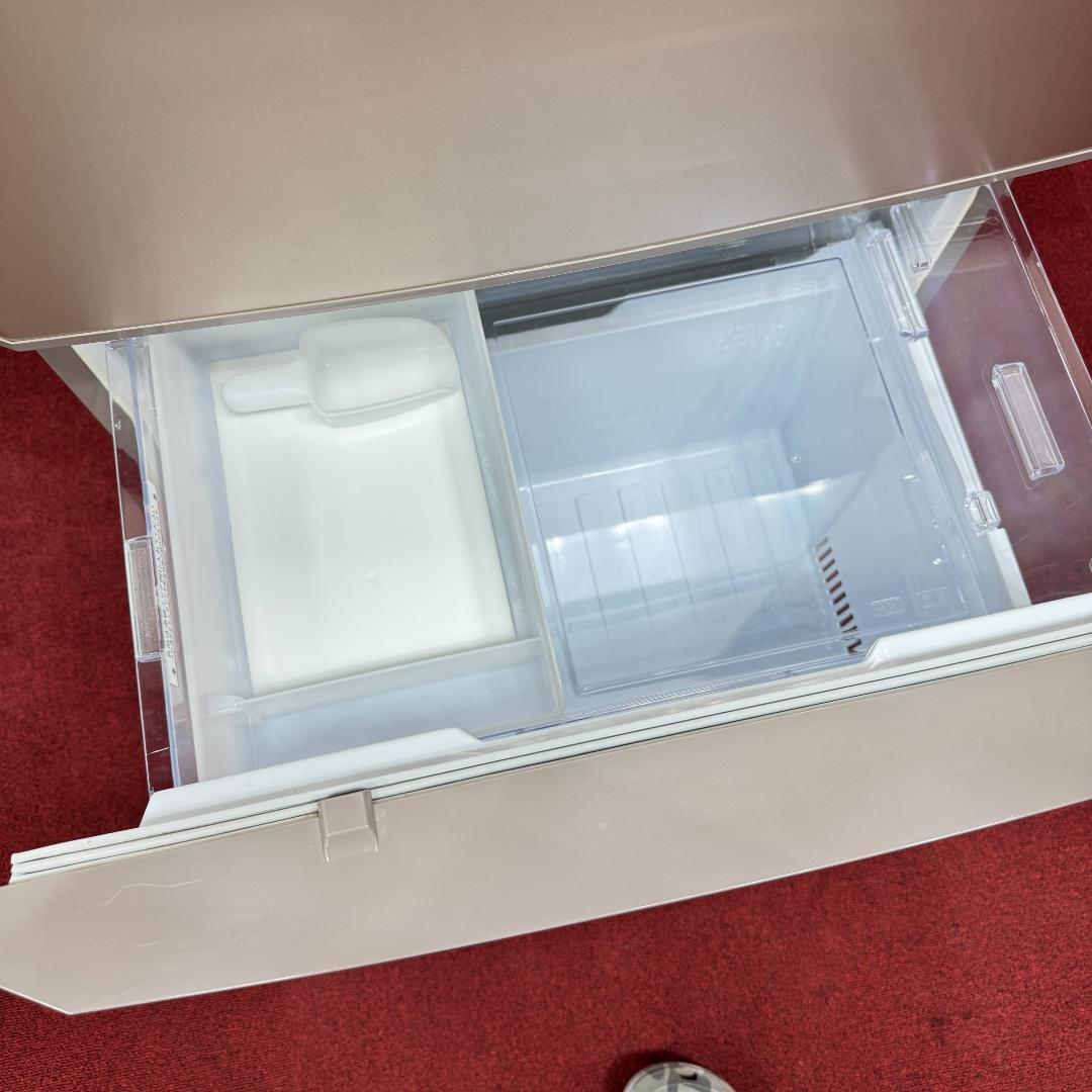 東京23区送料無料　美品三菱2014年製　3ドア370L　洗浄/除菌済み