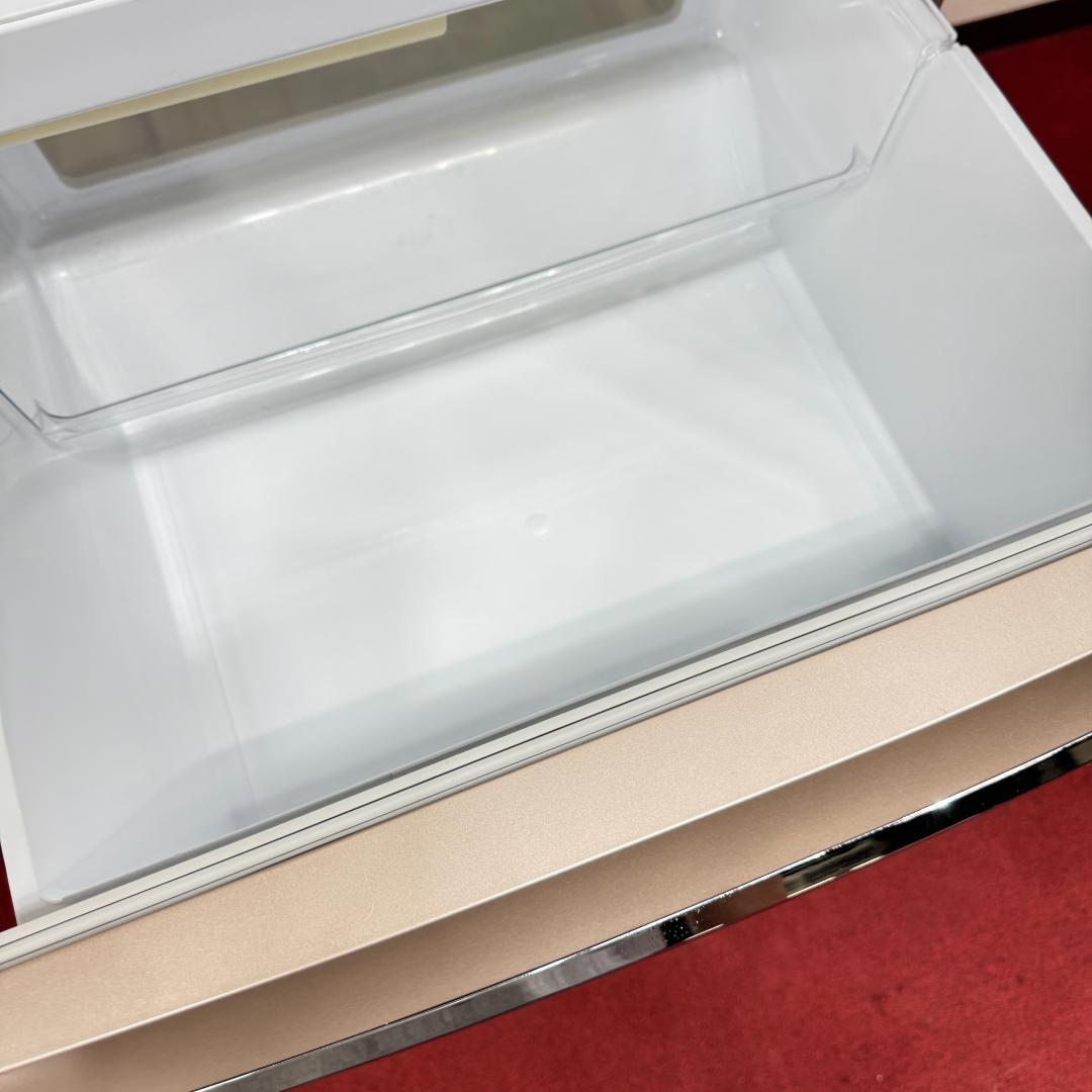 東京23区送料無料　美品三菱2014年製　3ドア370L　洗浄/除菌済み