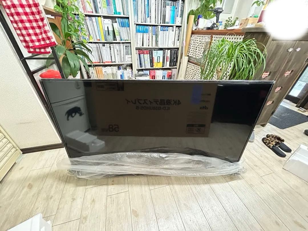 [最終値下げ]アイリスオーヤマ モニター 58インチ ILD-B58UHDS-B