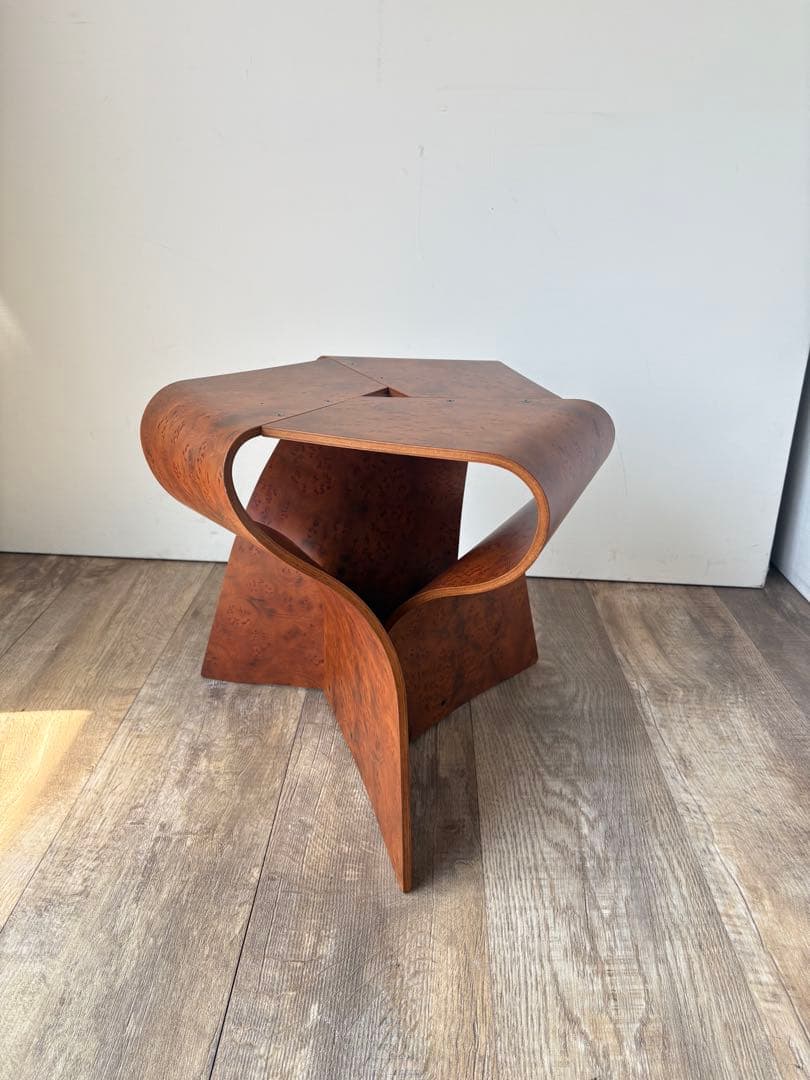 天童木工　マッシュルームスツール　バーズアイ