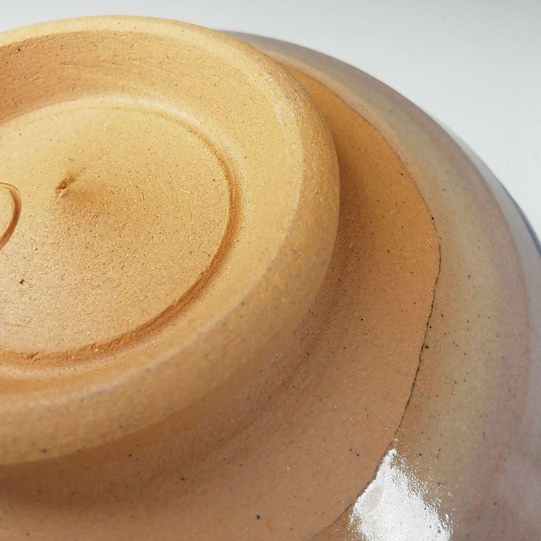 Ｔ２６３　茶碗　『松葉の絵』『花蝶窯　手塚充(石雲)』　共箱　抹茶碗　茶道具