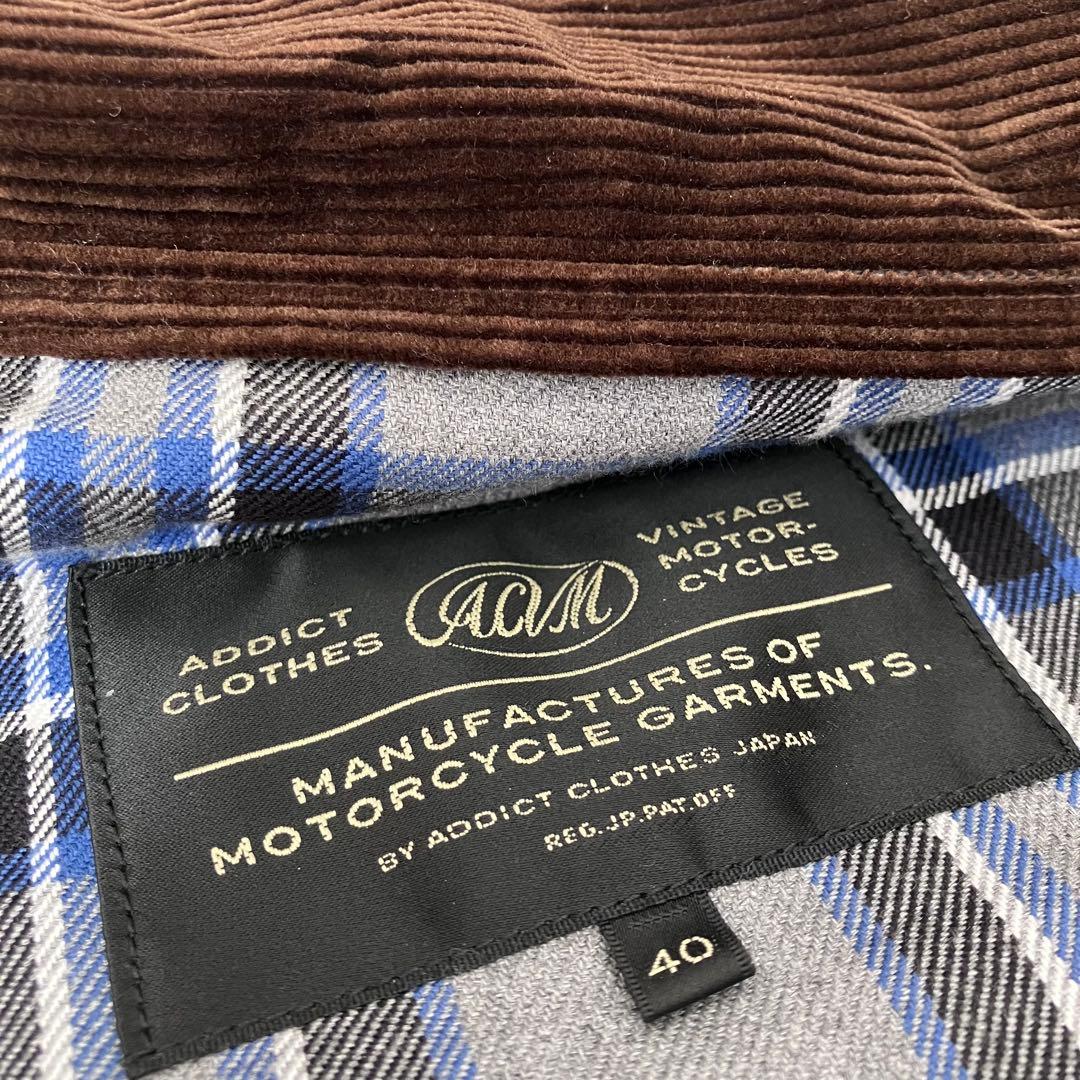 アディクトクローズACV-WX02 WAXEDCOTTON BMC JACKET