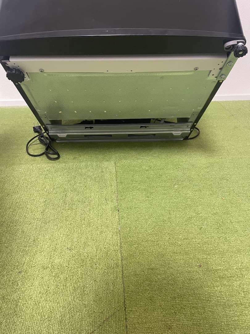 美品 冷蔵庫 2022年製 46Lブラック PRC-B051D-B