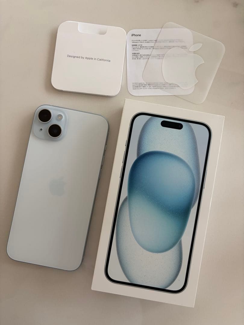 iPhone 15 plus ブルー 128GB
