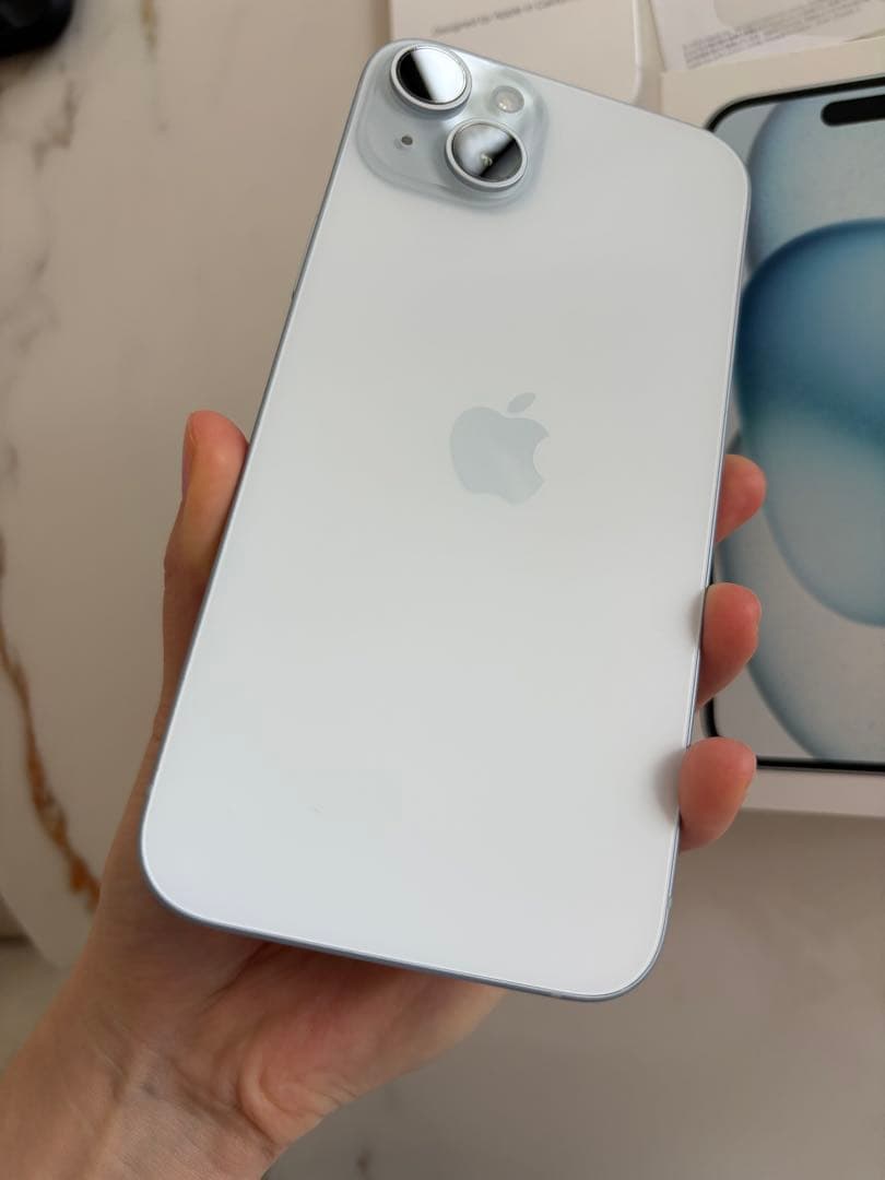 iPhone 15 plus ブルー 128GB