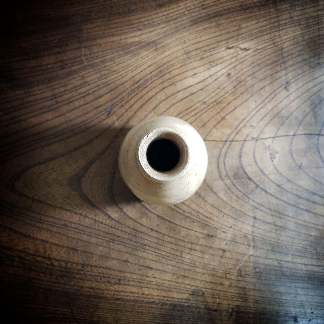 徳利 酒器 一輪挿し 花瓶 古瀬戸 明治 大正 印判 訳あり 口に傷