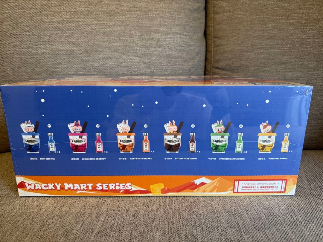 LABUBU Wacky Mart Series フレグランスブラインドボックス