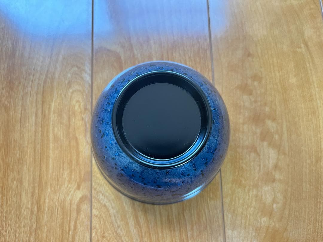 【希少・新品未使用】津軽塗 お椀 箱付き ロイヤルブルー 変わり塗り