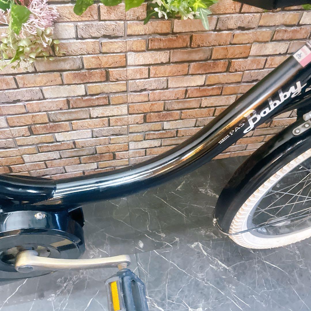 引き取り価格【78】電動 YAMAHA PASBabby ブラック 前子乗せ付き