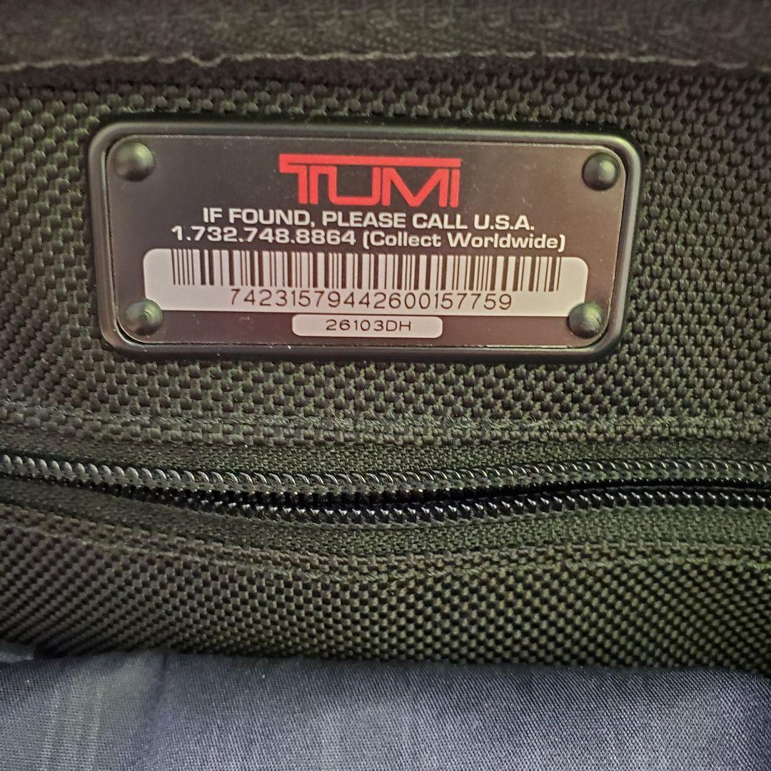 極美品✨TUMI ALPHA　ビジネスキャリー　拡張機能　チャーム 男女