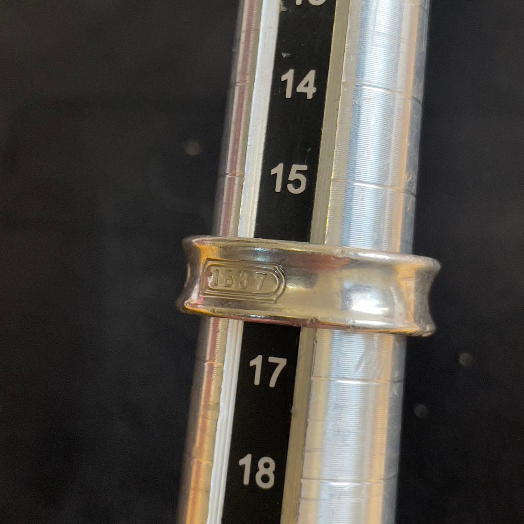 【20】ティファニー　ナローリング　16〜17号　ヴィンテージ