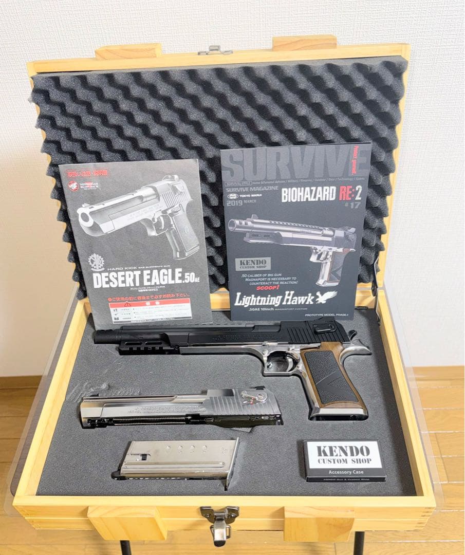 [元払い]東京マルイ デザートイーグル/バイオハザードRE2 ライトニングホーク