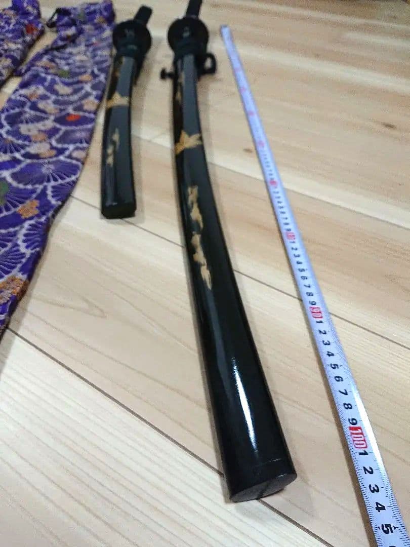 模造刀 大刀、小刀 の2本 袋付き