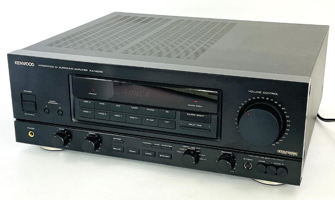 KENWOOD KA-V6000 AVサラウンド ステレオ アンプ【動作品】