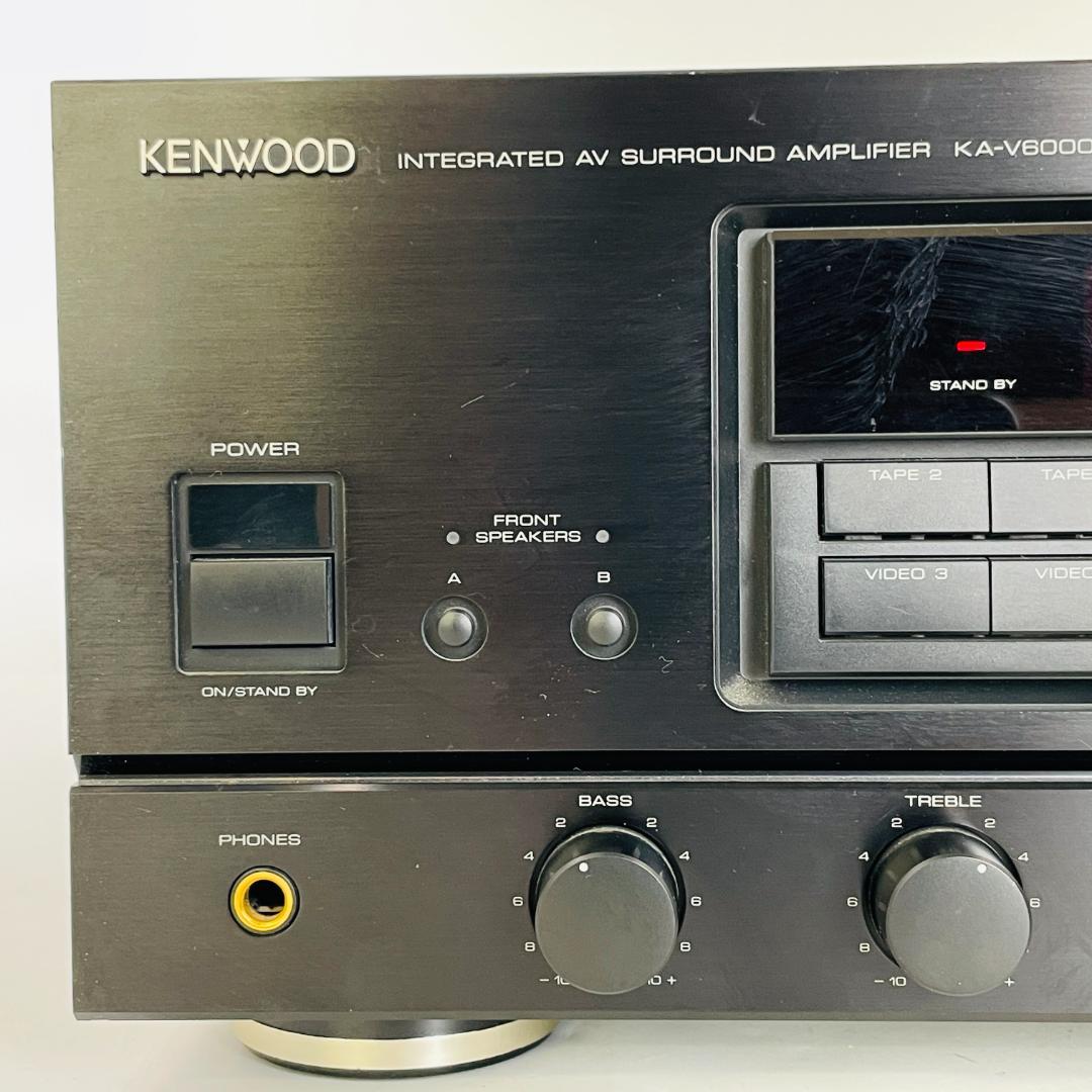 KENWOOD KA-V6000 AVサラウンド ステレオ アンプ【動作品】