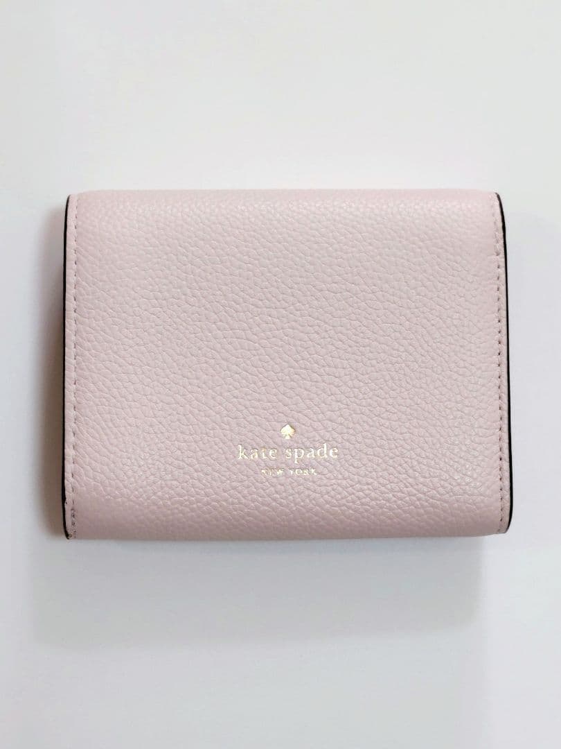 【新品】kate spade new york 二つ折り 財布 ピンク