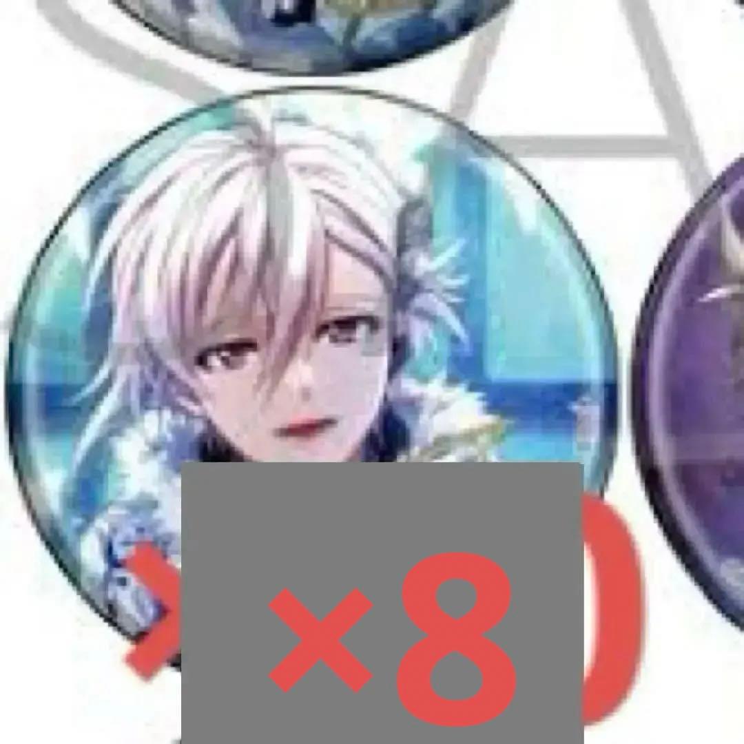 アイナナ アイドリッシュセブン 九条天 缶バッジ ブラホワ