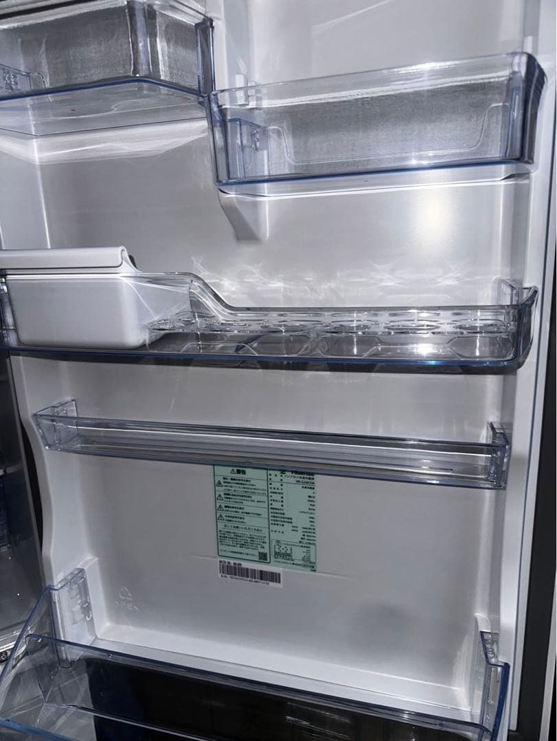 Hisense 3ドア冷蔵庫 ホワイト2024年製