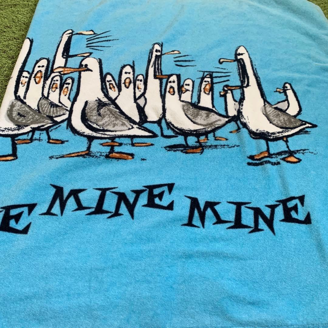 【レア】　ファインディングニモ　カモメ　ビックタオル