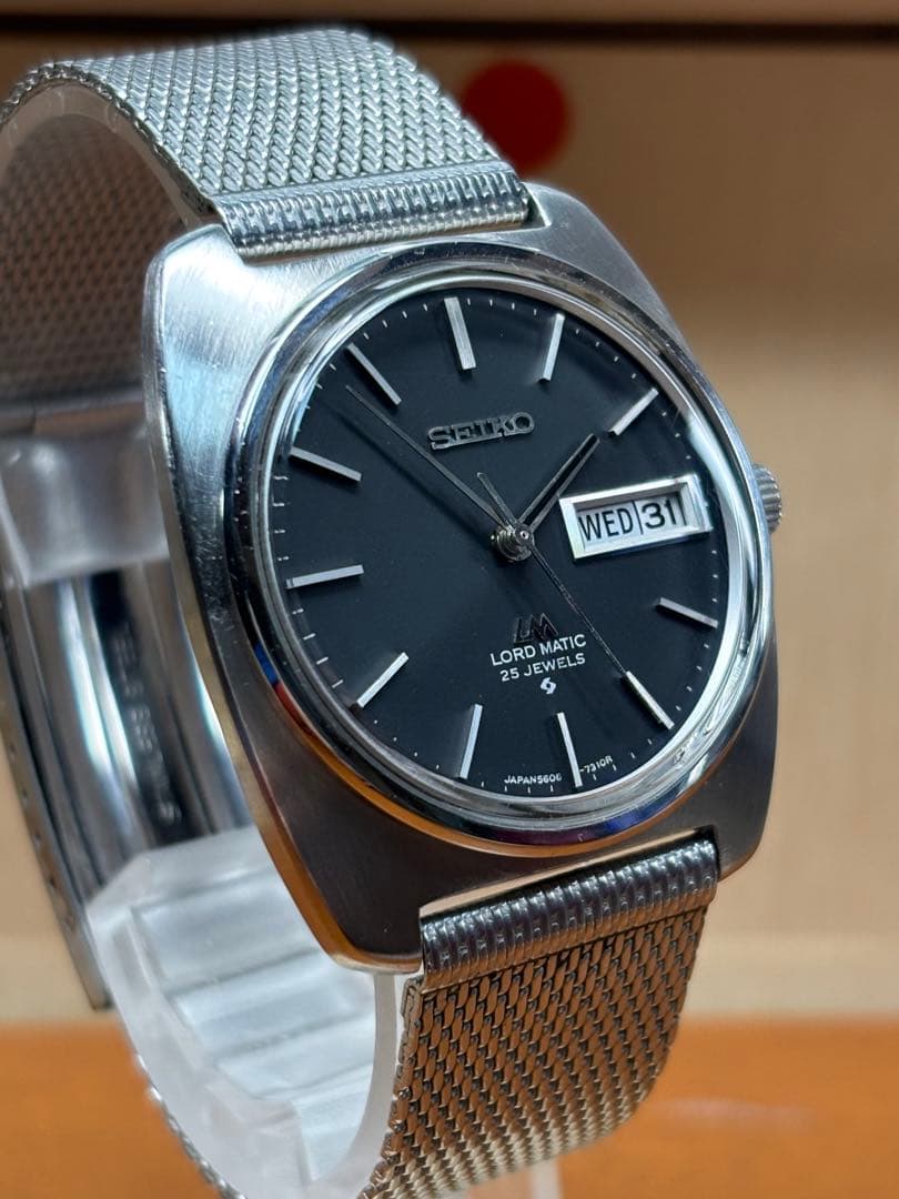 セイコー ロードマチック美品 高精度なCal56系搭載2024年8月OH済み