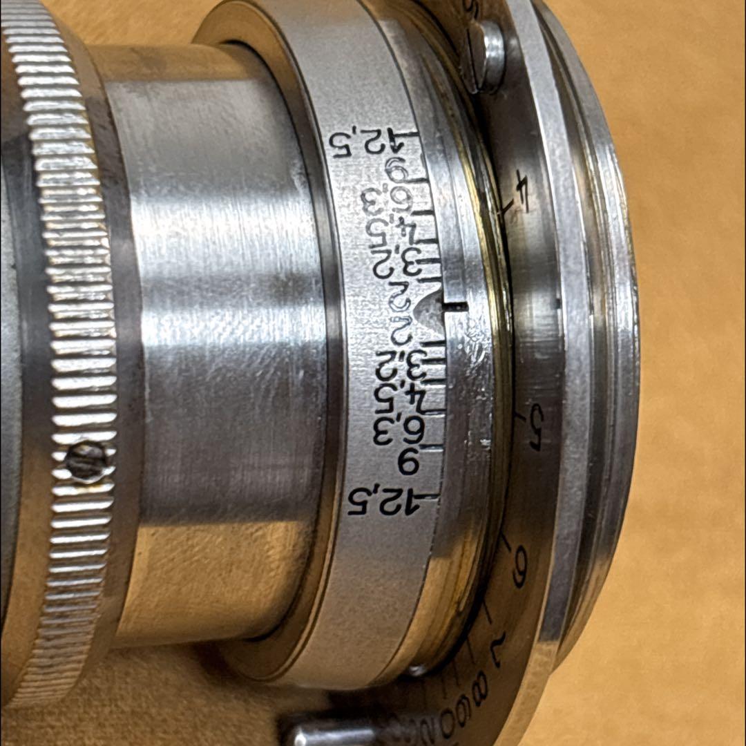 Leica Summar 5cm F2 ひょっとこ ズマール ニッケル L39