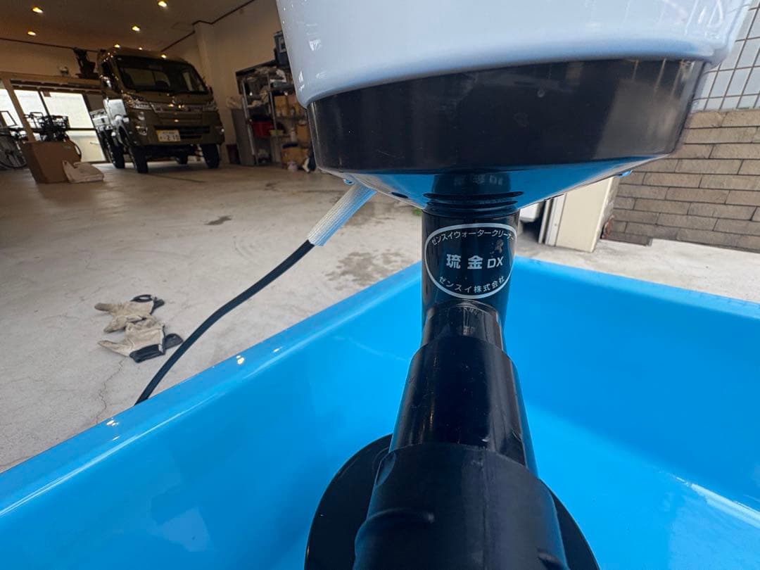 専用出品FRP製　水槽　 •ゼンスイ ウォータークリーナー 琉金DX 二点セット
