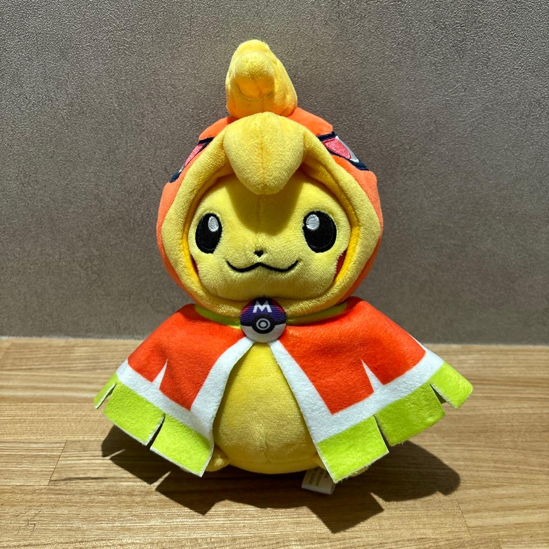 【廃盤/2016年】ホウオウのポンチョを着たピカチュウ　ぬいぐるみ