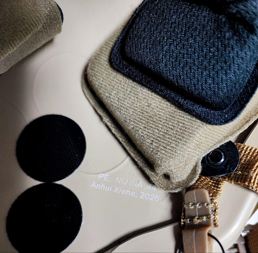 NIJ IIIA レベル3A Fast型 防弾ヘルメット TAN 新品未使用