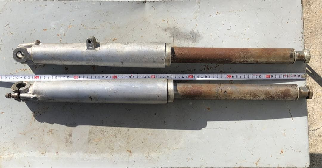 50FL ハーレーパンヘッド　41Φ ハイドラグライド　フロントフォーク