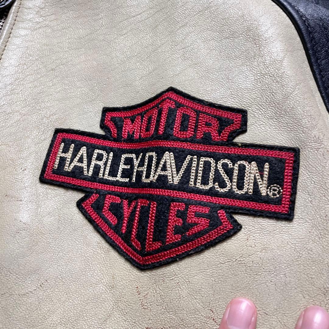 【激渋90s Harley-Davidson leather jacket】