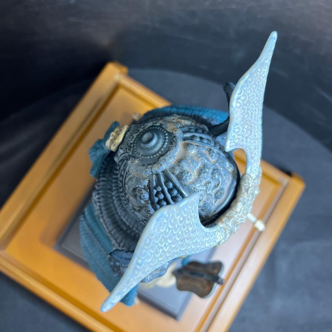 専用　リヤドロ　限定3500体　若武者五月人形　状態良　ガラスケース付